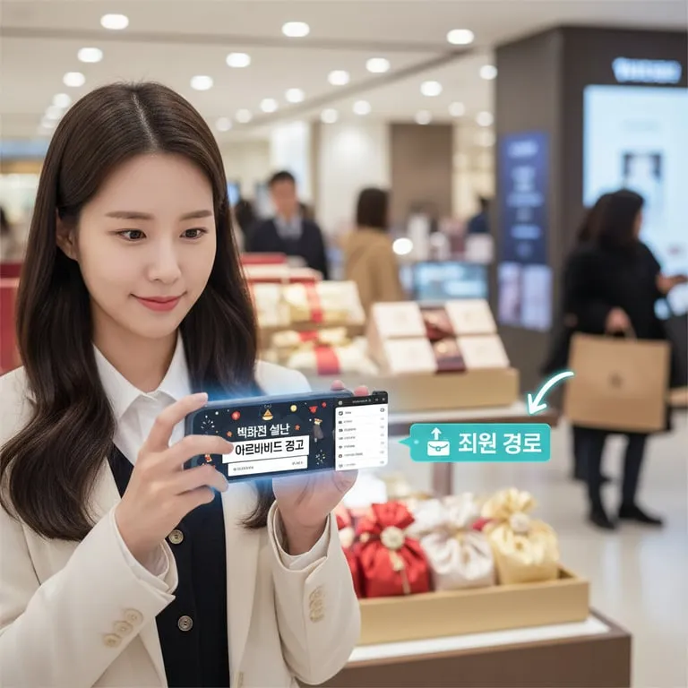 백화점 설 알바 공고 확인 및 지원 경로