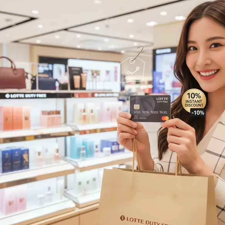 롯데면세점 제휴를 통한 10% 즉시 할인 혜택 활용하기