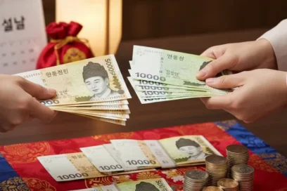 설날 신권 교환 기간