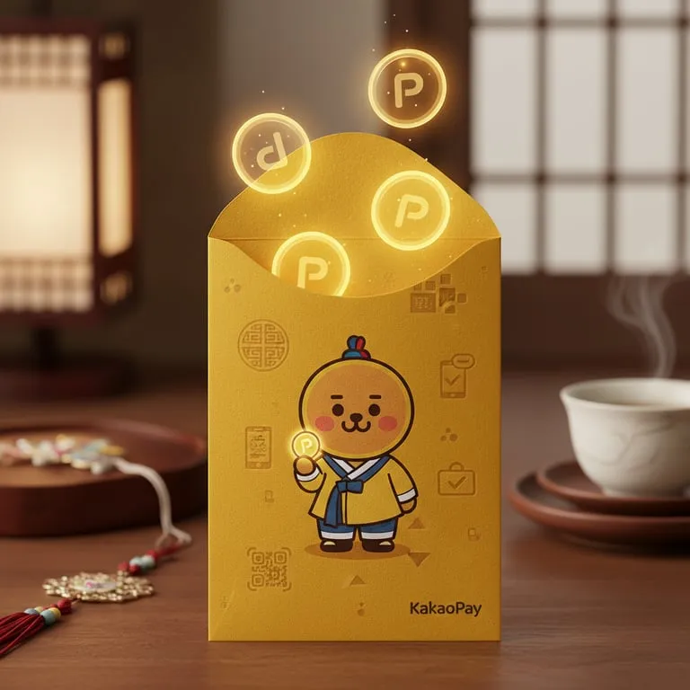 카카오페이 세뱃돈 봉투