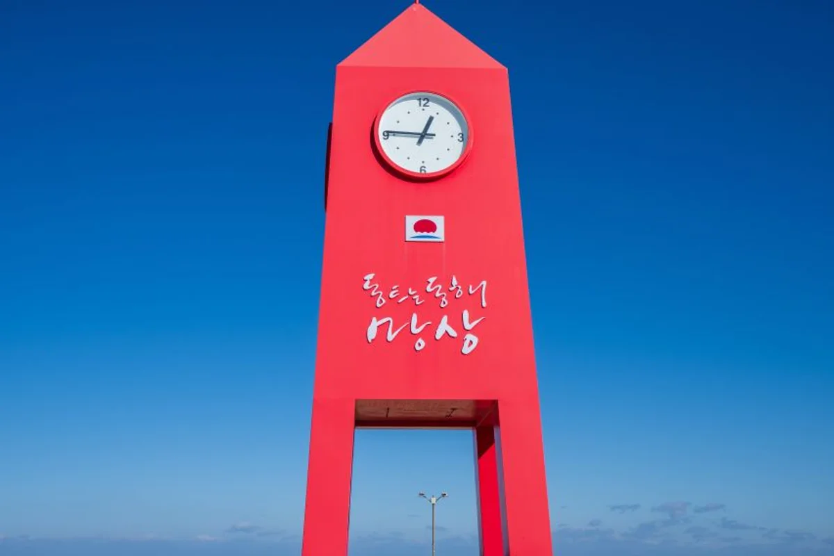 망상해수욕장 베이커리 카페와 함께하는 겨울 바다 - 망상해수욕장 여행