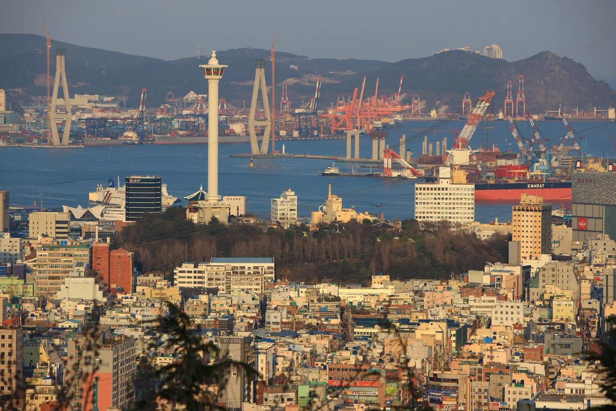 부산항 대교 진입로 - 부산여행 여행