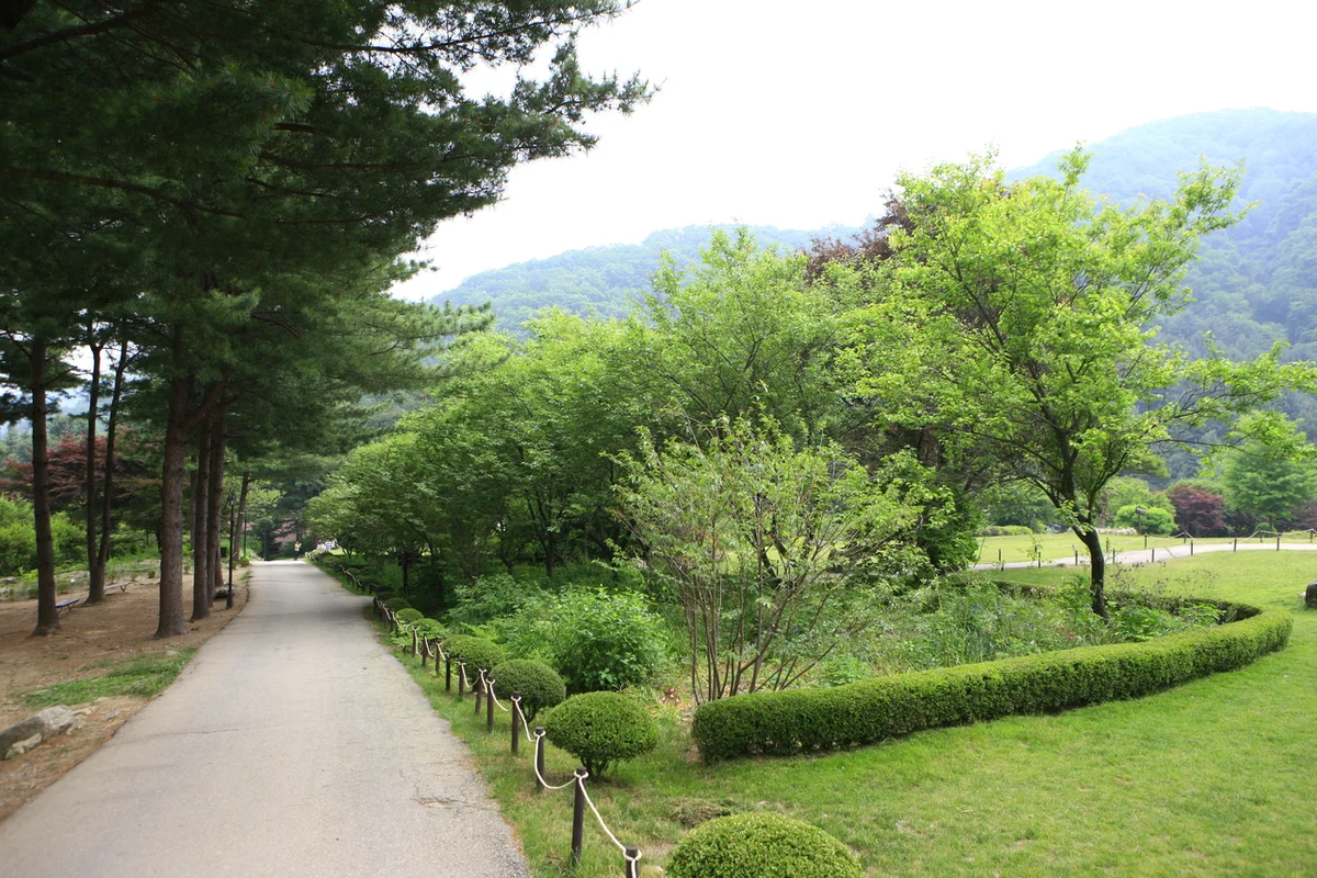 아침고요수목원 - 아침고요수목원 여행