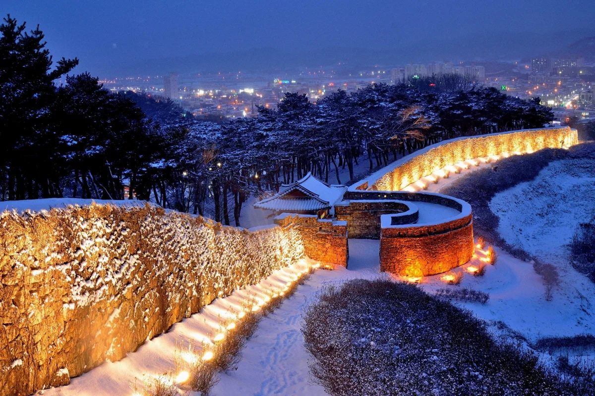 고창읍성 패러글라이딩 - 고창여행 여행