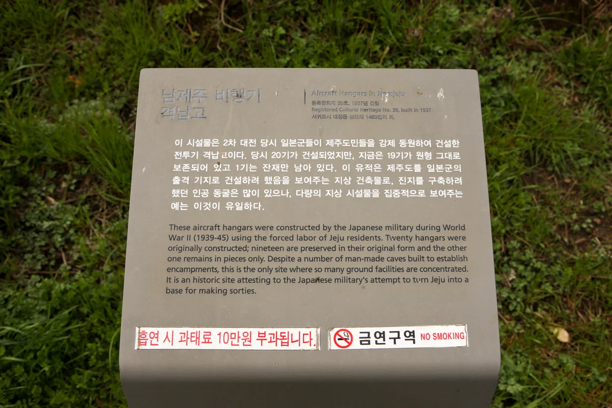 알뜨르 비행장 - 대정가족여행 여행