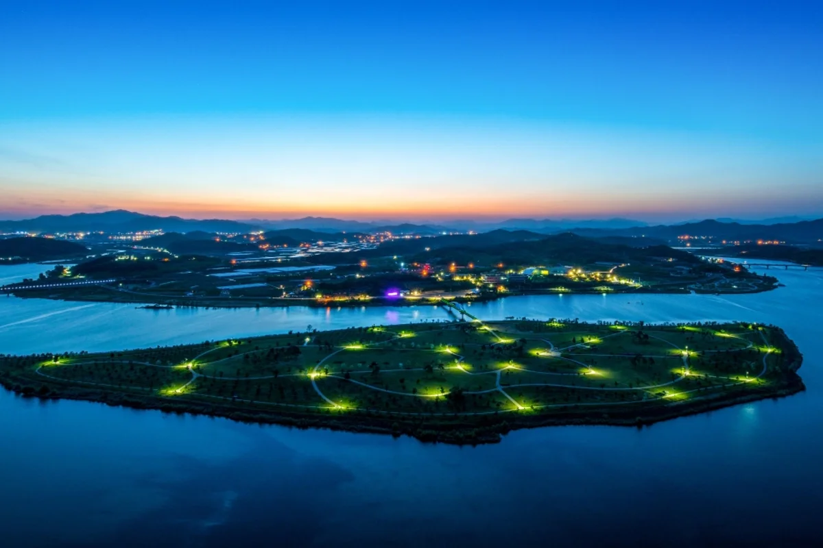 경천섬공원 - 상주시 여행