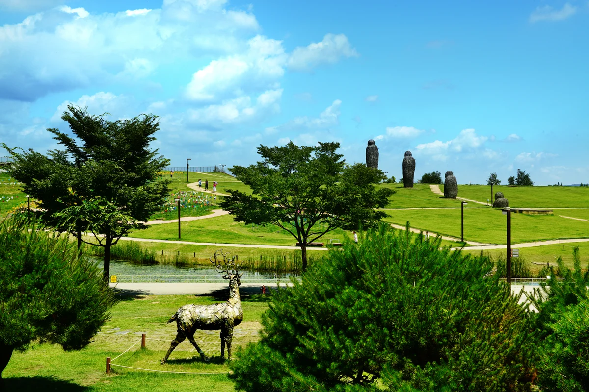 임진각 평화누리공원: 파주 벚꽃 명소의 시작 - 파주벚꽃 여행