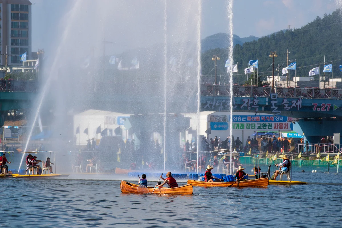 정남진 장흥 물축제 (탐진강 일원) - 장흥축제 여행