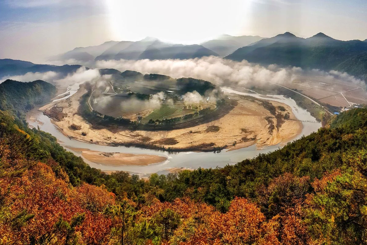 회룡포 - 예천 낚시 여행