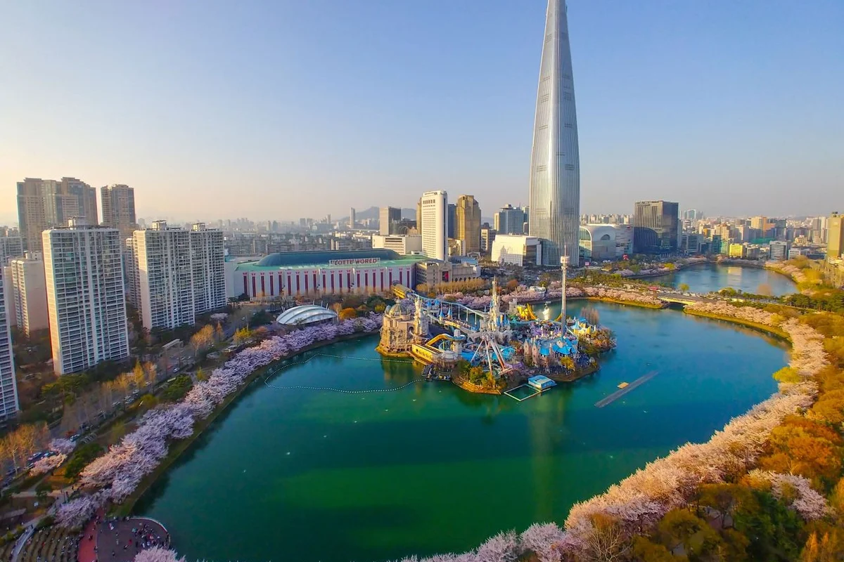 석촌호수 벚꽃길 - 4월서울벚꽃 여행