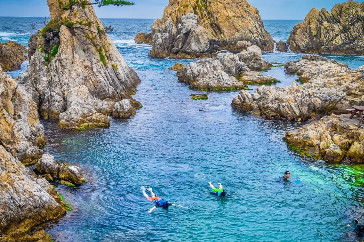 봉평해수욕장 - 죽변항스노클링 여행