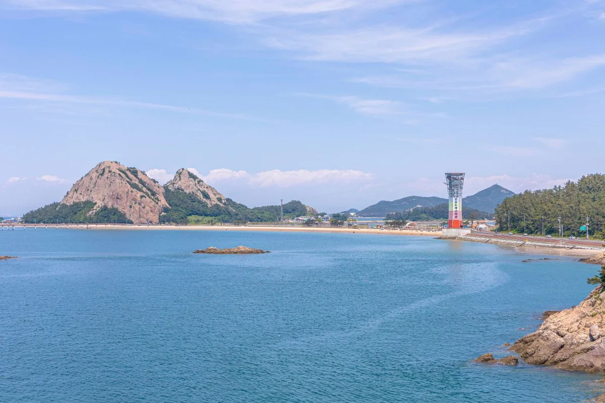 명사십리해수욕장 - 완도군 여행