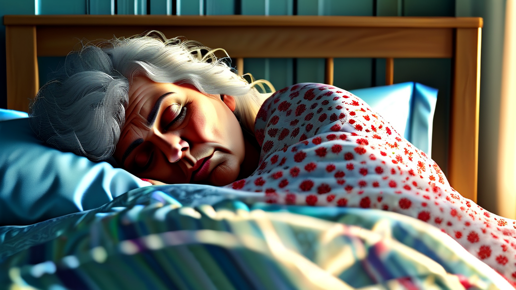 코골이, 잠 못 이루는 밤의 원인과 해결책 (realistic 스타일)