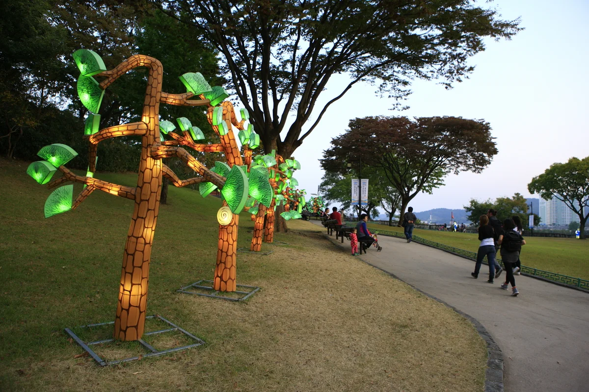진주남강유등축제 입장료 무료 - 진주남강유등축제 여행