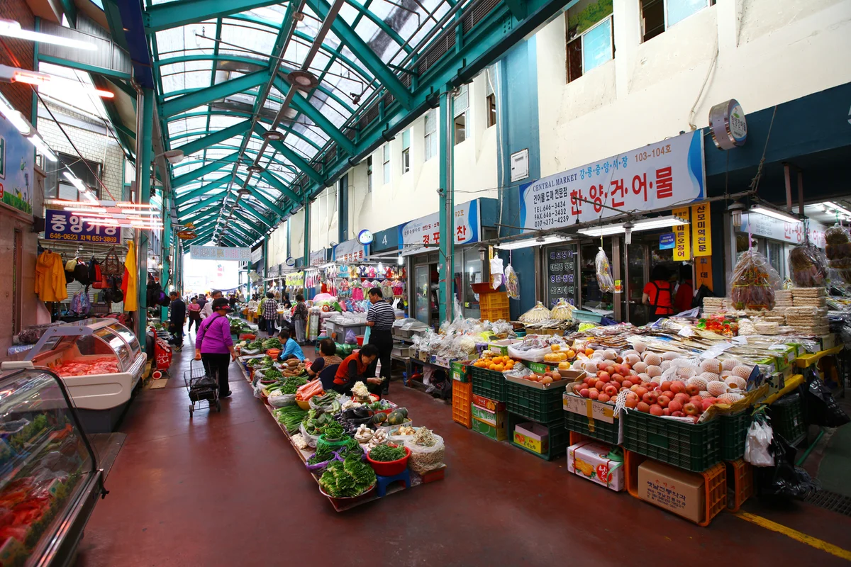 진해중앙시장 - 중앙시장 여행