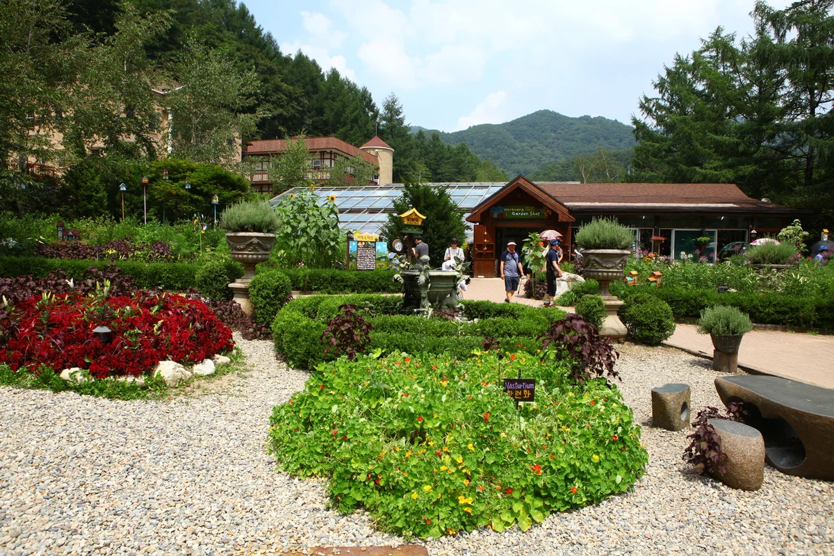 허브나라농원 - 평창여행 여행