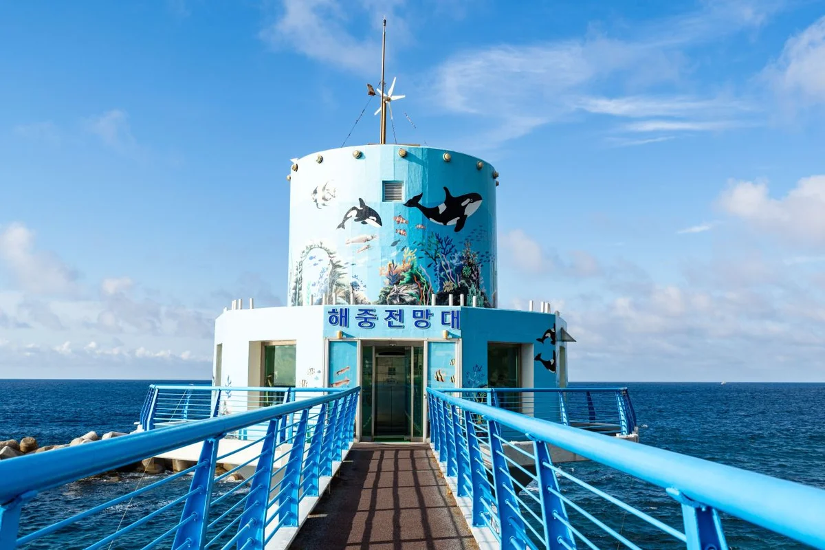 천부 해중전망대 - 울릉도 여행