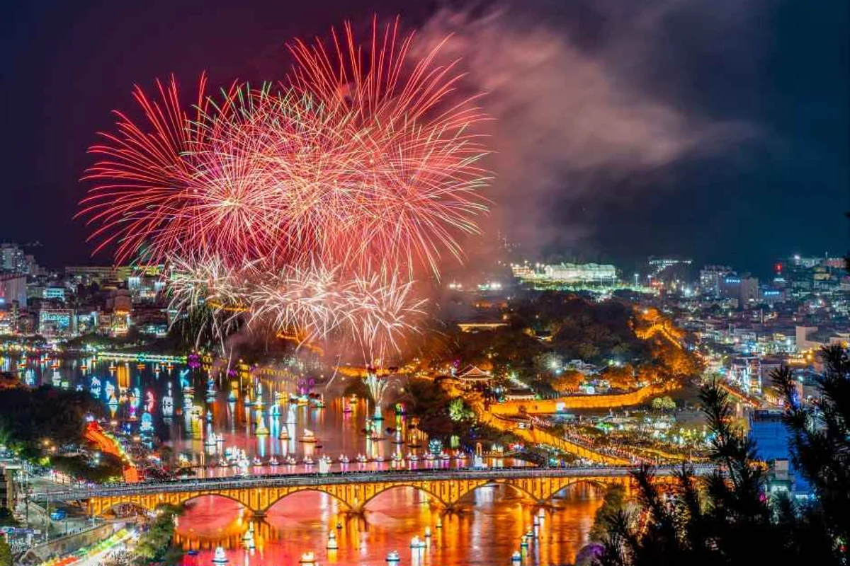 진주 남강 유등축제 - 진주남강유등축제 여행