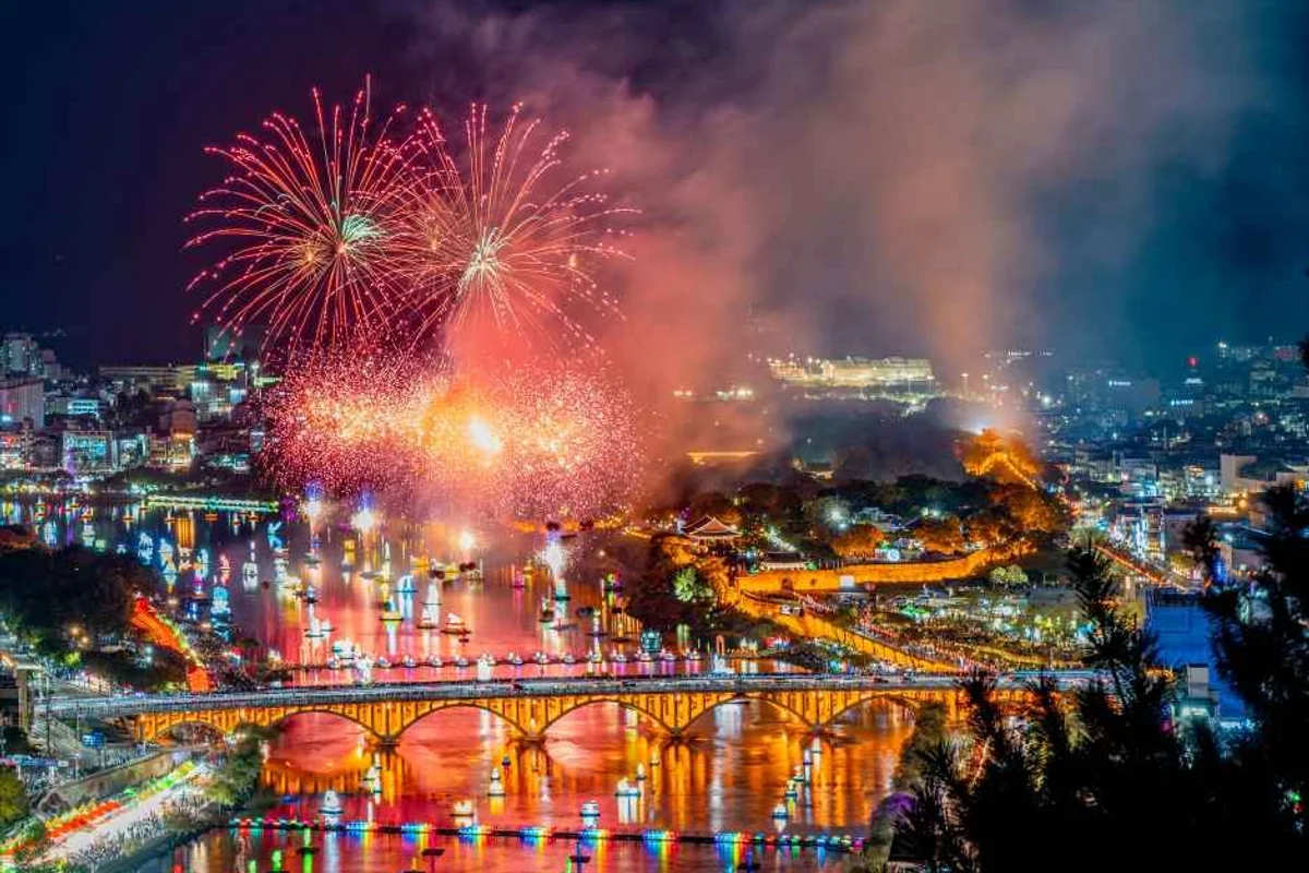 진주성 - 진주남강유등축제 여행