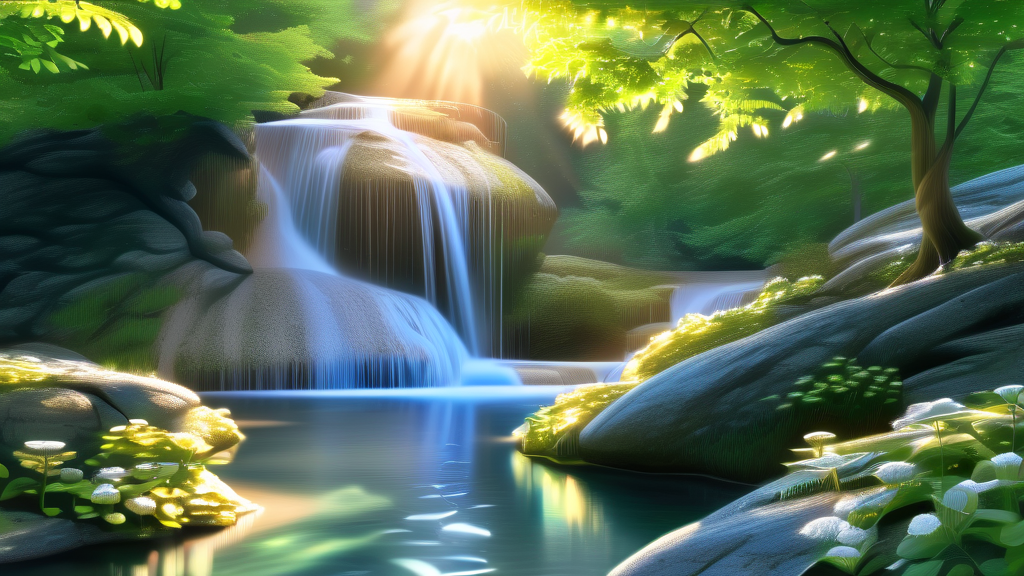 고로쇠물, 봄의 선물과 그 놀라운 효능 (realistic 스타일)