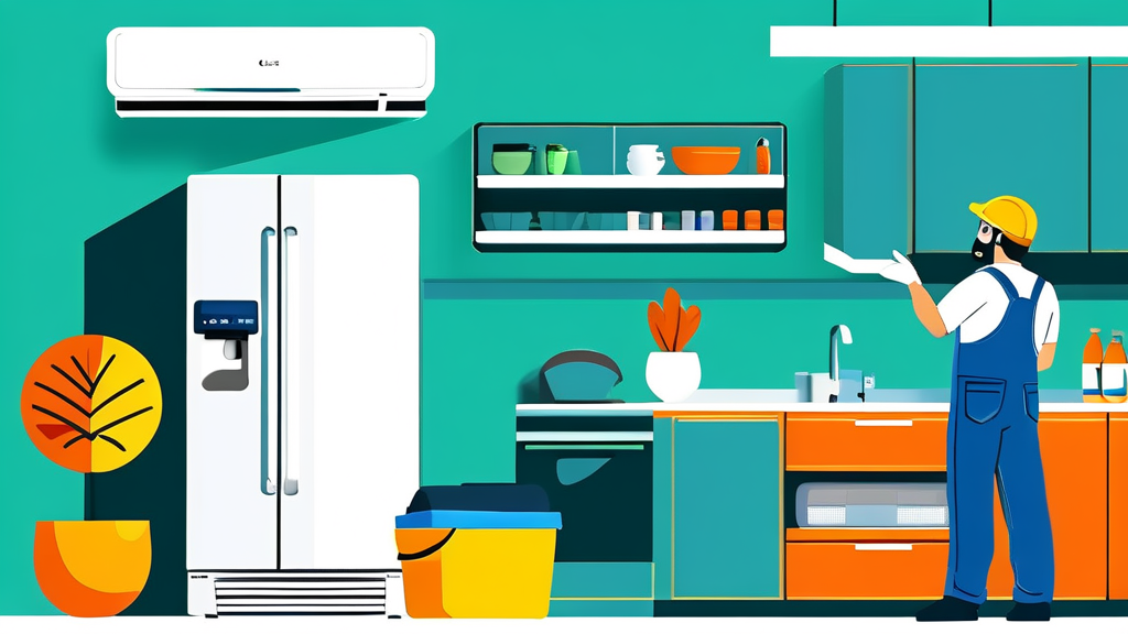 LG 에어컨 사전점검, 이것만은 꼭 확인하세요! (cartoon 스타일)