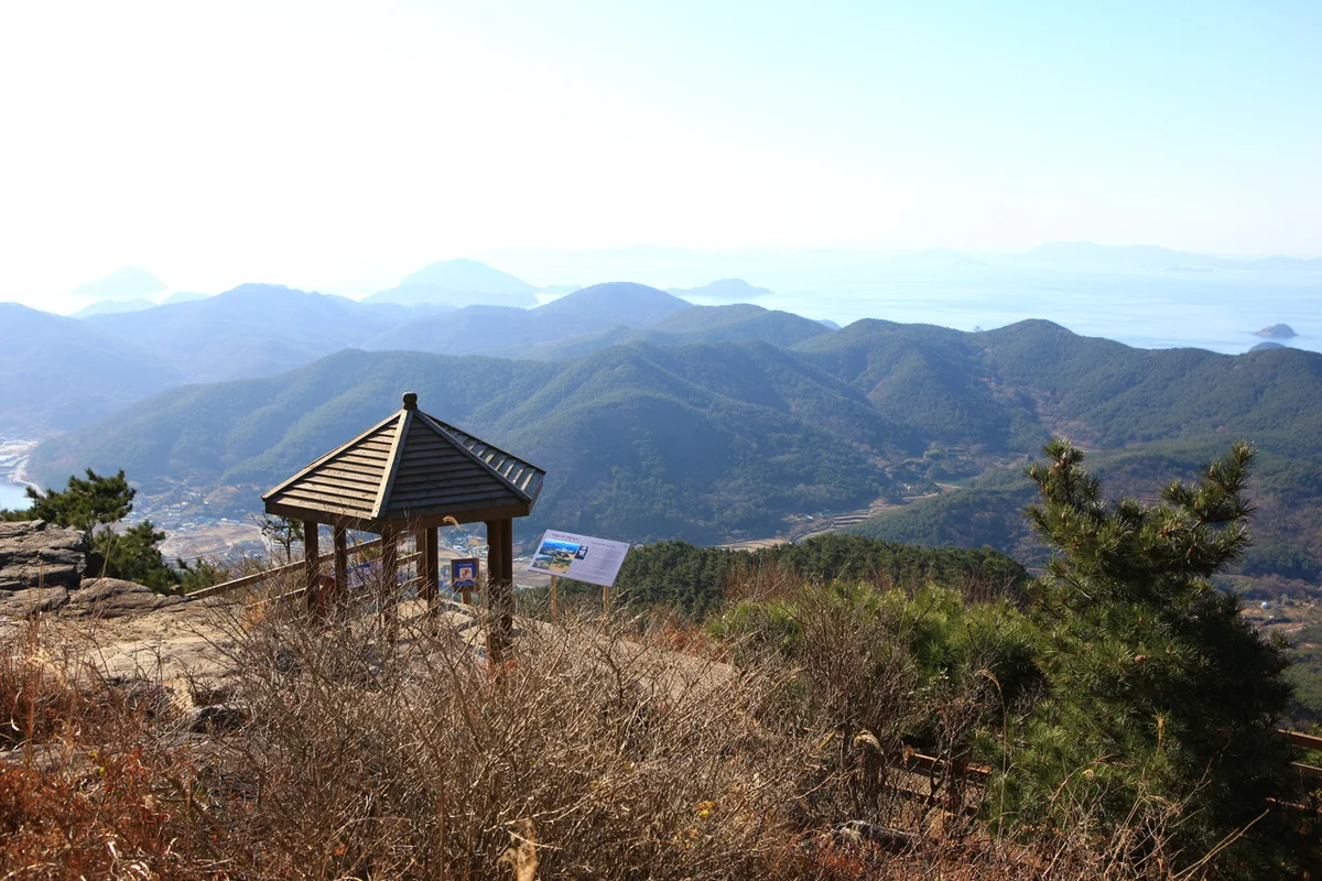 서피랑 공원 - 한려수도 여행