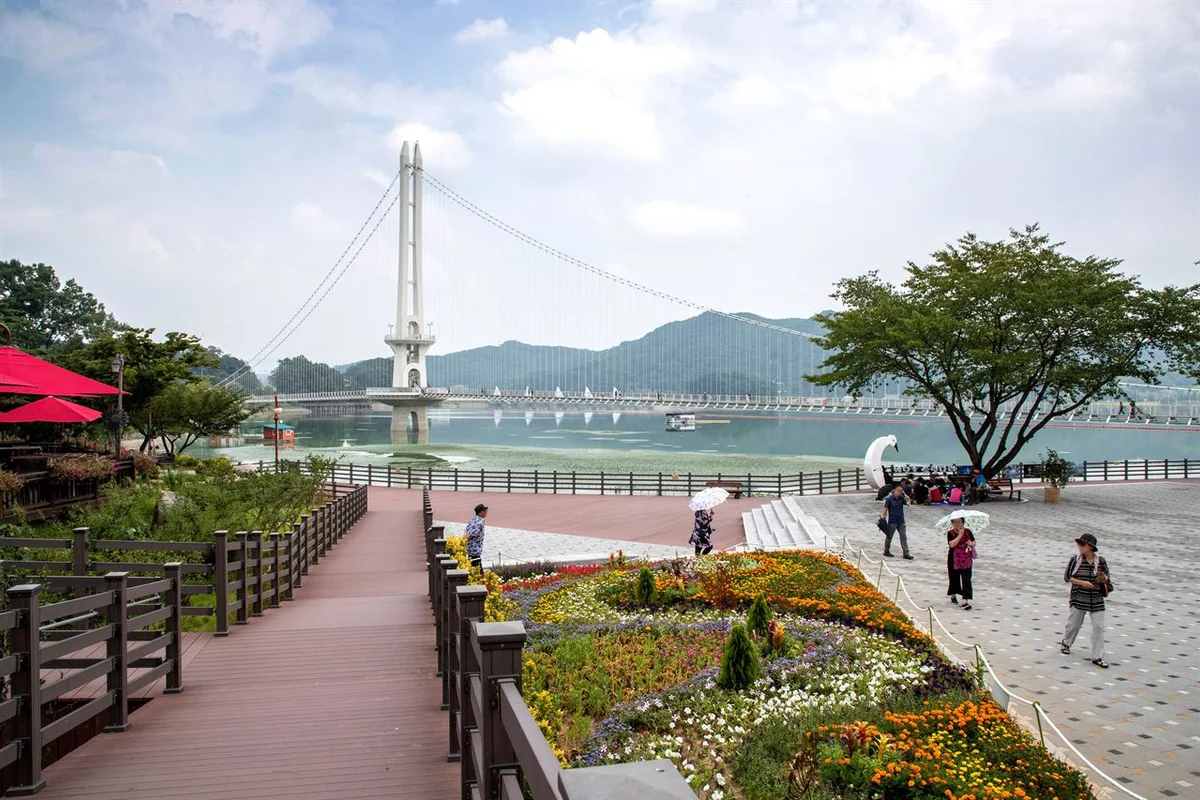 예당호 출렁다리 - 예산여행 여행